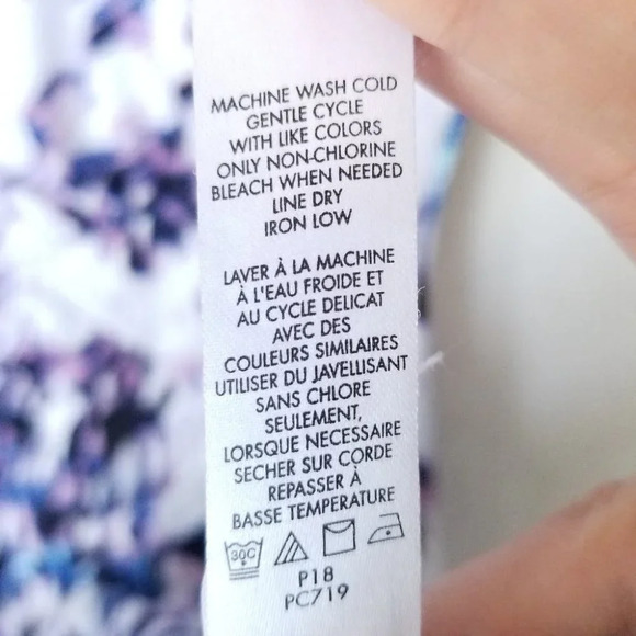 Calvin Klein Dress Size XS Multicolor Jersey Tie Dye Ruched Bodycon Mini - Picture 8 of 12